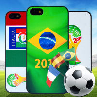 世界杯iphone5手机壳 彩绘手机壳 5s手机外壳