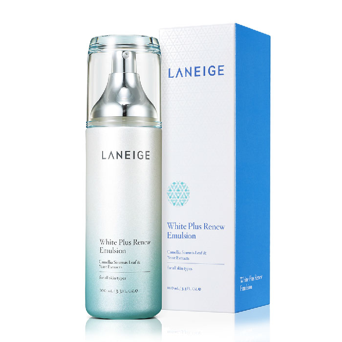 laneige兰芝臻白净透保湿乳100ml 美白保湿祛黄提亮抗