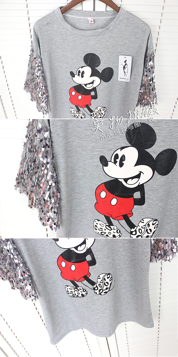 【东方面孔】2014夏季精品<em>女装</em>新款卡通图案