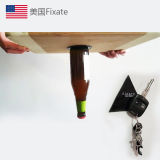 美国Fixate神奇胶垫挂钩（一片黑色圆形 直径8cm+
