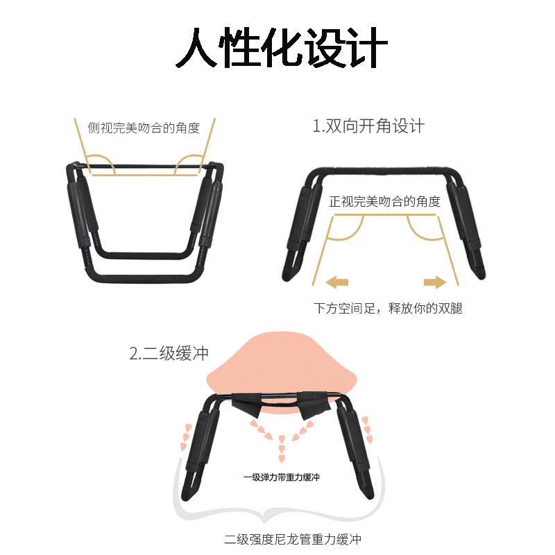 roomfun房趣 性爱合欢椅子 情趣sm用品(高度可调版)