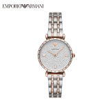 Armani阿瑪尼手表佟麗婭同款 輕奢滿鉆滿天星石英手表