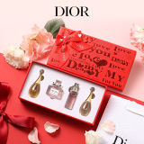 Dior迪奧紅色LOVE香水四件套禮盒