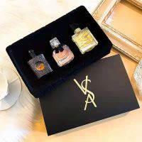 YSL圣罗兰新款自由之水香水 反转巴黎 黑鸦片 套盒（7.5ml*3无喷头）