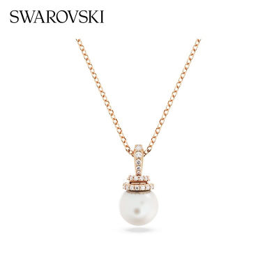 【SWAROVSKI施华洛世奇】浪漫珍珠项链镀玫瑰金色5669523