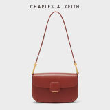 【Charles&Keith】纯色单肩小方包