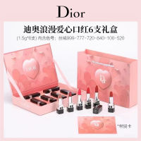 Dior 迪奥 新款浪漫爱心口红六件套（1.5g*6支+贺卡）