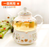 【藤蔓时光】英式陶瓷茶具套装（壶+底座+2杯+2碟）