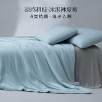 高端「A类双面凉感抗菌冰丝」夏凉被100*150cm