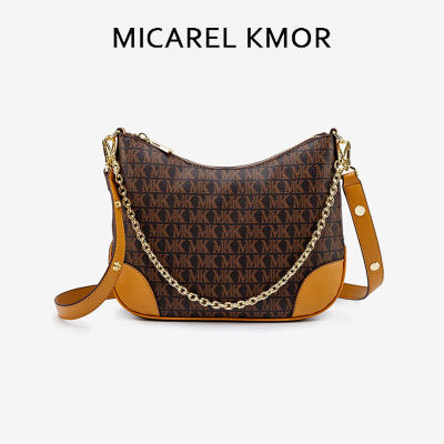 【MICAREL KMOR】新款真皮印花单肩斜挎包mk8972