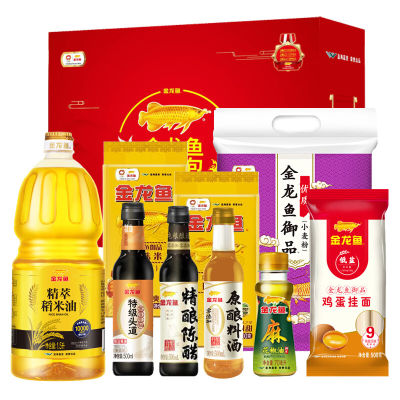 金龙鱼五谷杂粮米面油套装（B套装）
