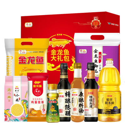 金龙鱼五谷杂粮米面油套装（C套装）
